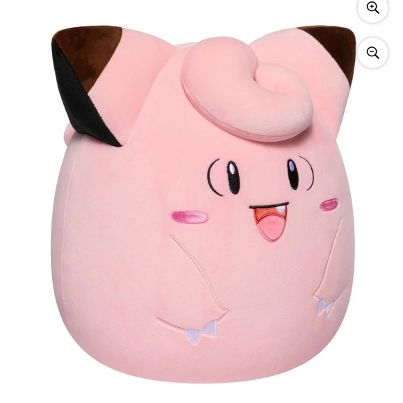Squishmallow Pokémon 10” Clefairy Plush - Picture 6 of 7